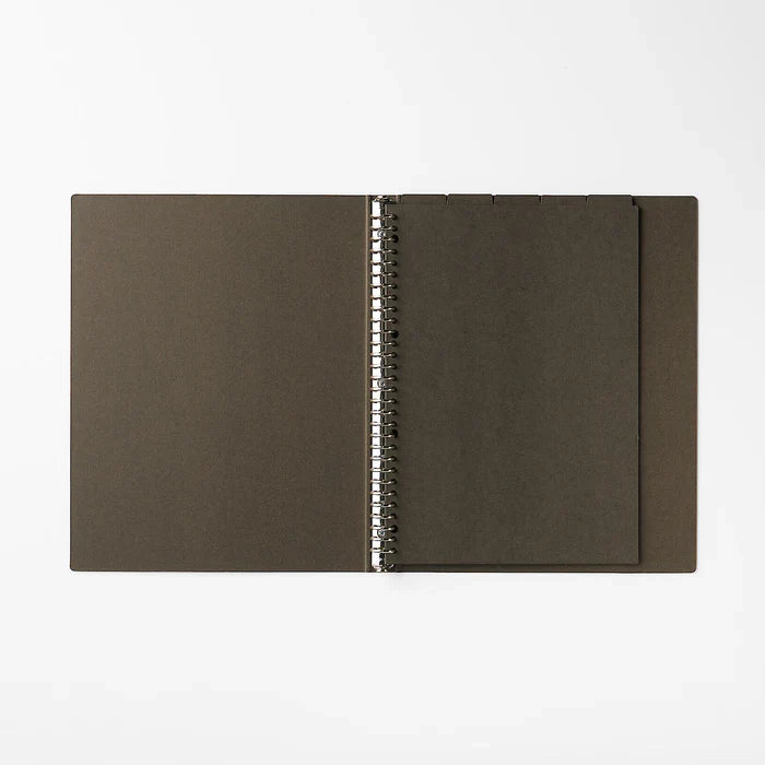 Binder Index - Dark Grey (5 Piece Set) ( A4 30 Rings )