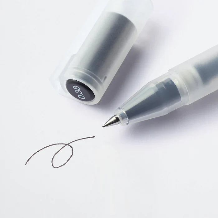 Gel Ink Ballpoint Pen Cap Type Set of 10